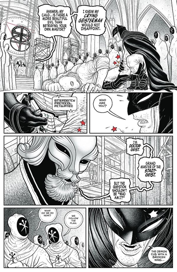 Interior preview page from Batman: Gargoyle of Gotham #3 Noir Edition