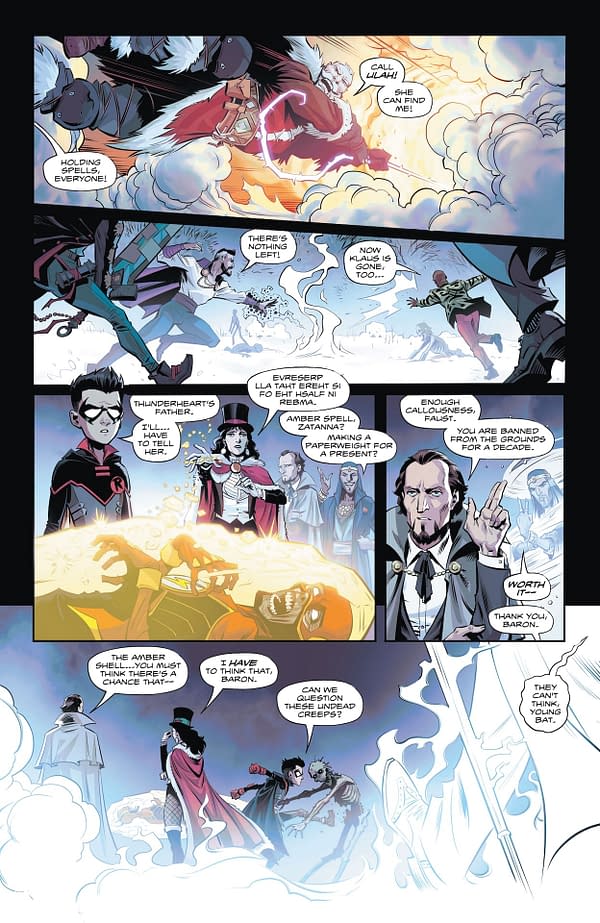 Interior preview page from Batman/Santa Claus: Silent Knight Returns #3