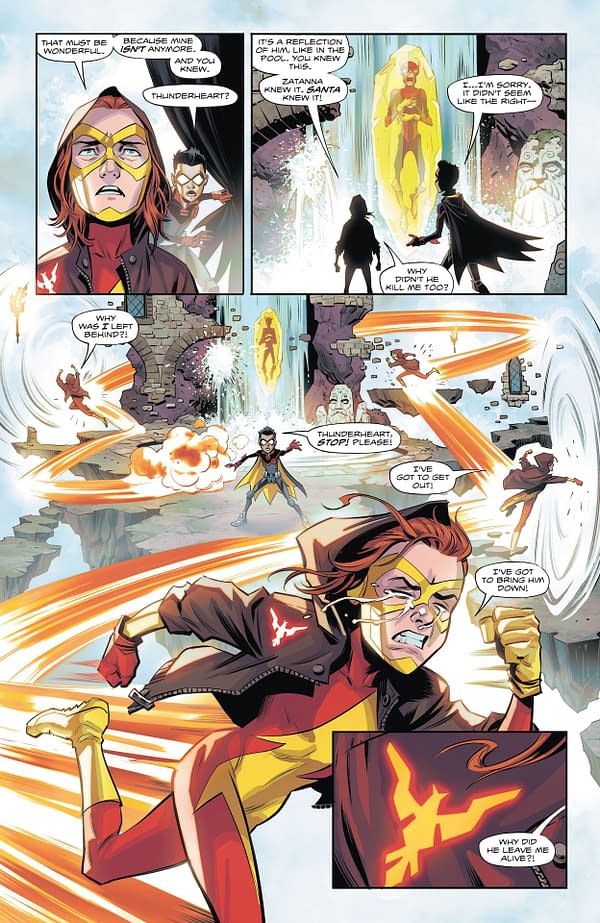 Interior preview page from Batman/Santa Claus: Silent Knight Returns #5