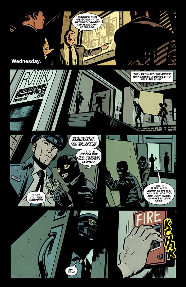 Interior preview page from Batman and Robin: Year One #3