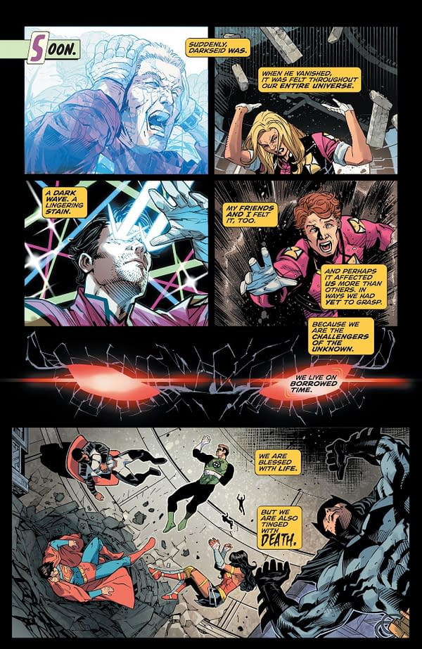 Interior preview page from Challengers of the Unknown #1