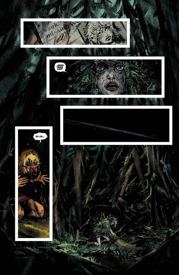 Interior preview page from The Creeping Below #2