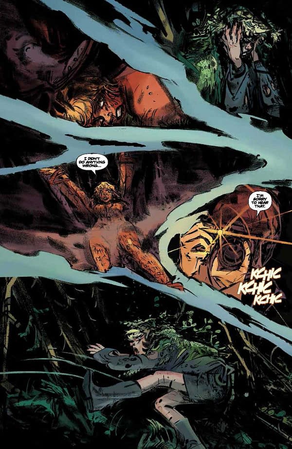 Interior preview page from The Creeping Below #2