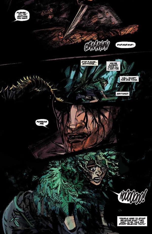 Interior preview page from The Creeping Below #2