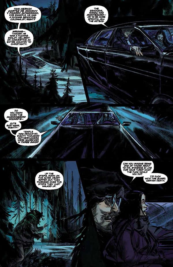 Interior preview page from The Creeping Below #2