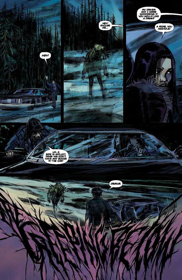 Interior preview page from The Creeping Below #2