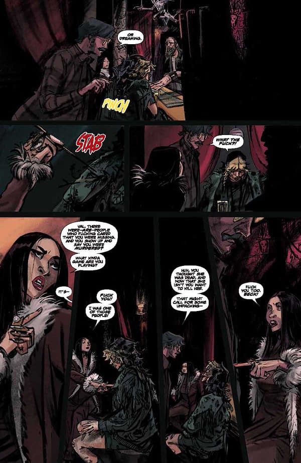 Interior preview page from The Creeping Below #2