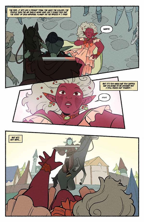 Interior preview page from The Fade #2