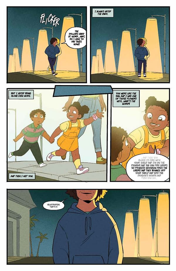 Interior preview page from The Fade #2