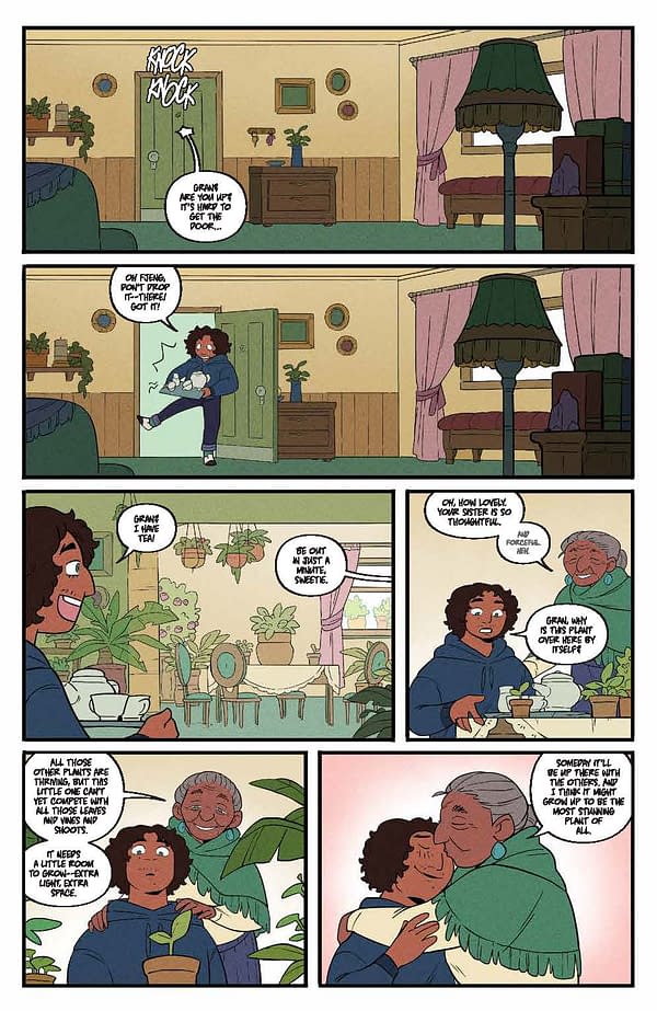 Interior preview page from The Fade #2