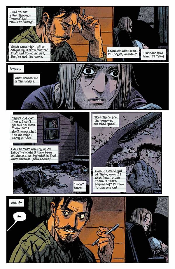 Interior preview page from Hello Darkness #6