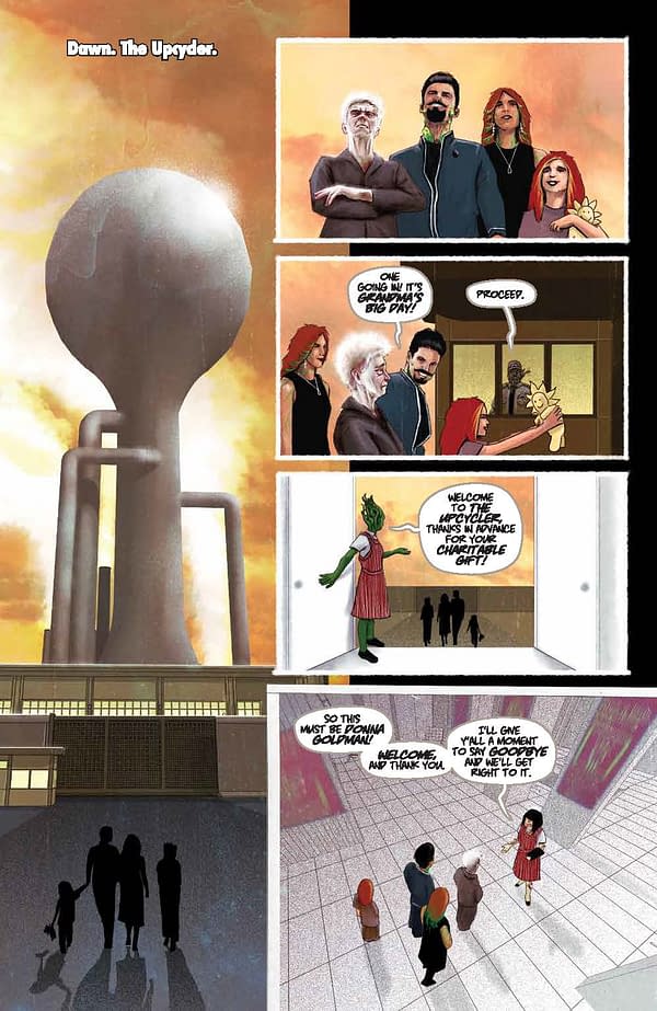 Interior preview page from In Bloom #1