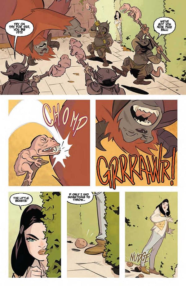 Interior preview page from Jim Henson's Labyrinth #4