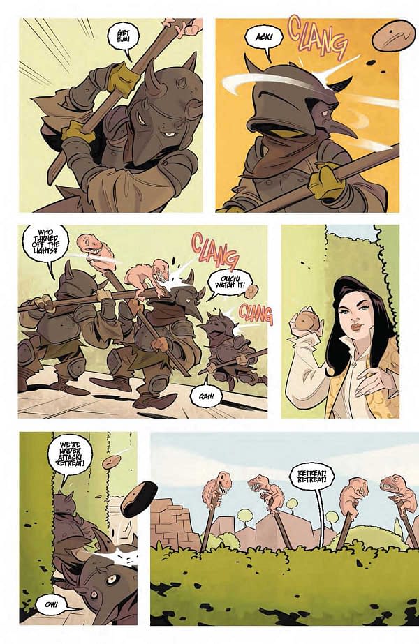 Interior preview page from Jim Henson's Labyrinth #4