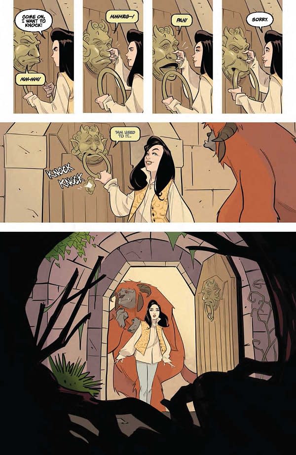 Interior preview page from Jim Henson's Labyrinth #4