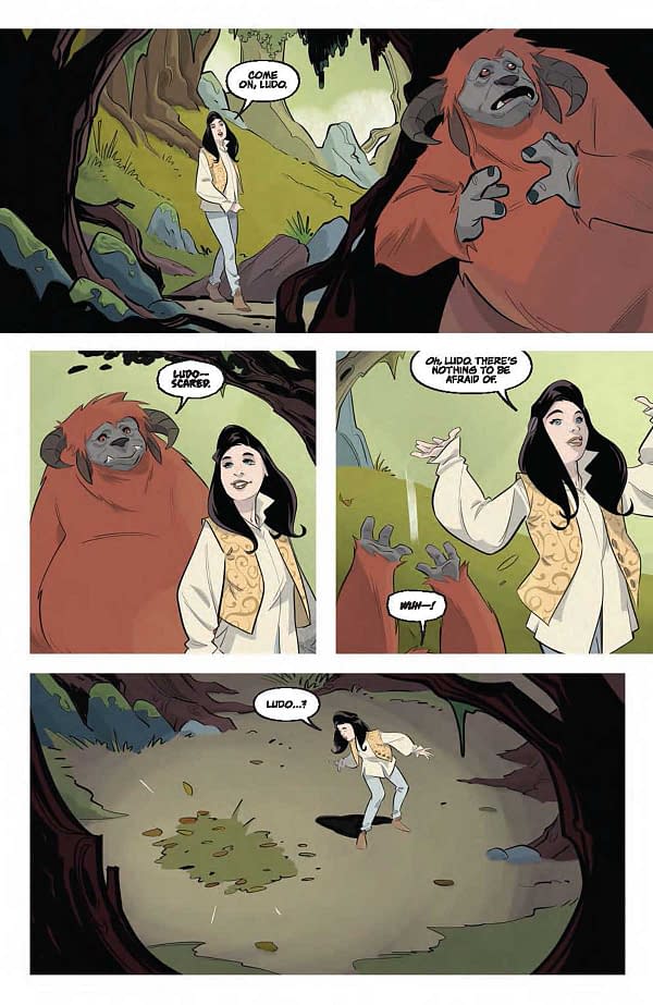 Interior preview page from Jim Henson's Labyrinth #4