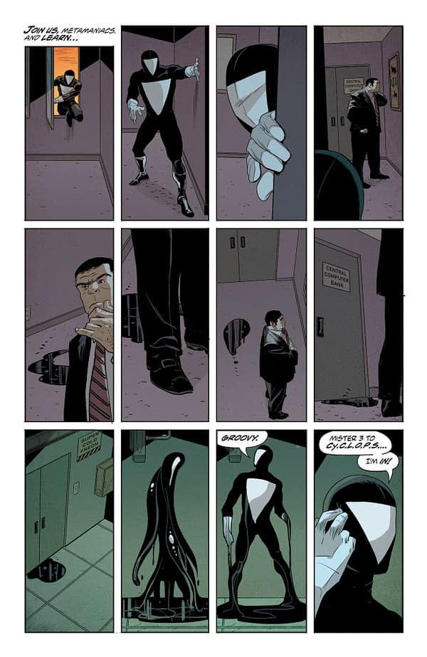 Interior preview page from Metamorpho: The Element Man #1