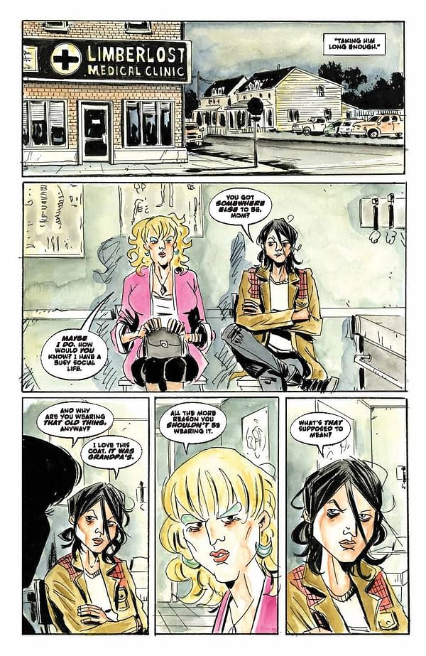 Interior preview page from Minor Arcana #4