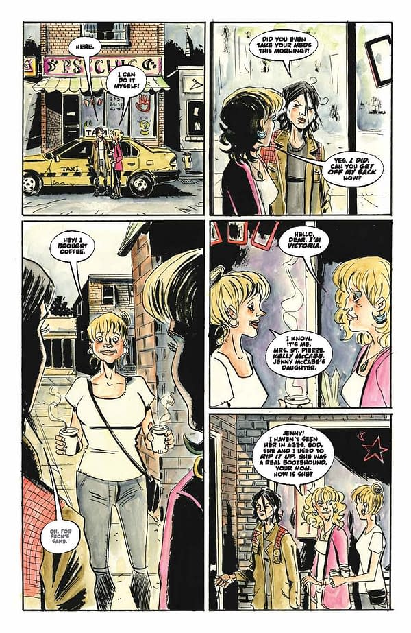 Interior preview page from Minor Arcana #4