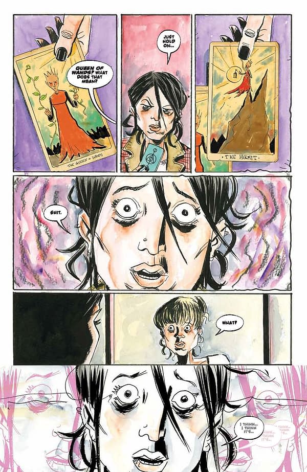 Interior preview page from Minor Arcana #4