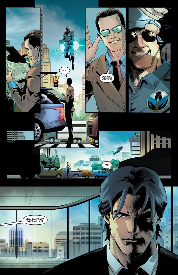 Interior preview page from Nightwing #121