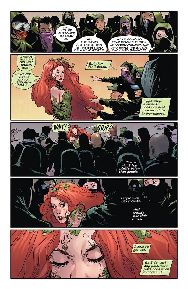 Interior preview page from Poison Ivy #28