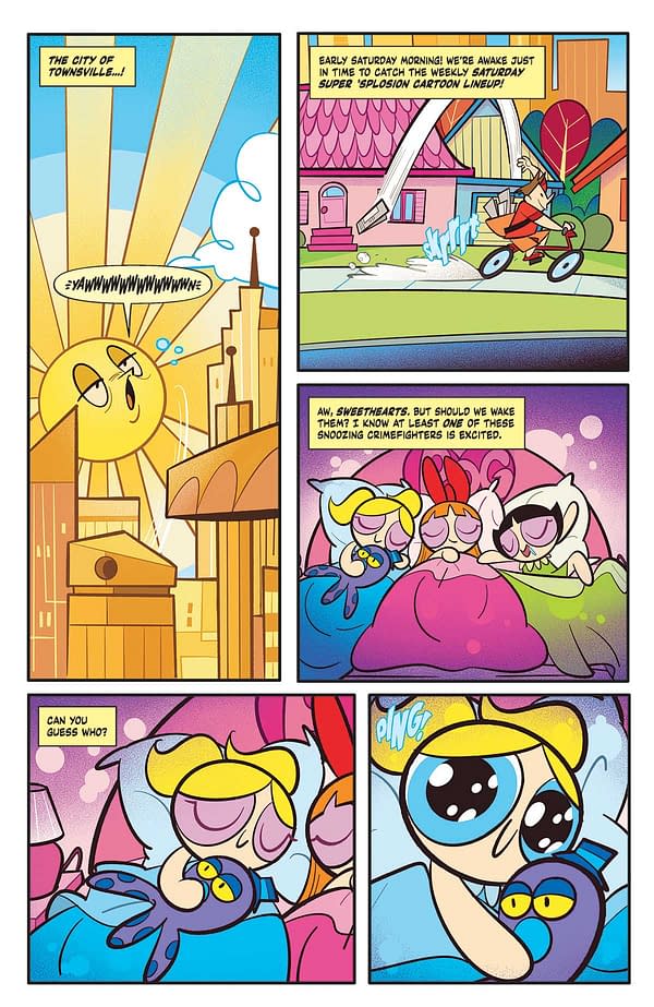 Interior preview page from Powerpuff Girls #6