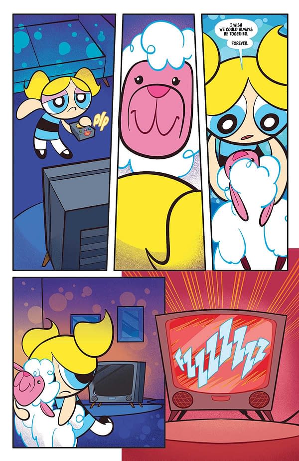 Interior preview page from Powerpuff Girls #6