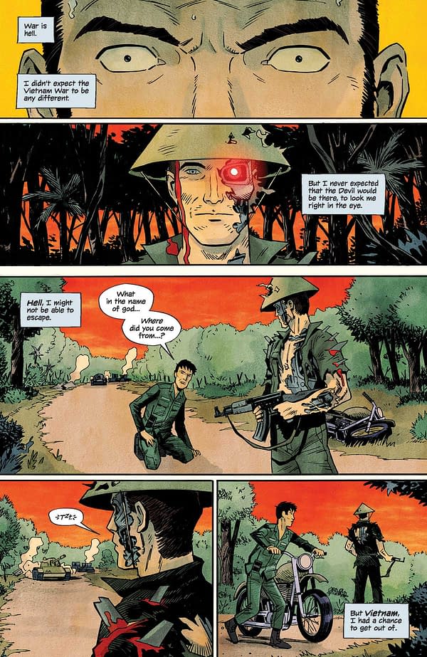 Interior preview page from Terminator #3