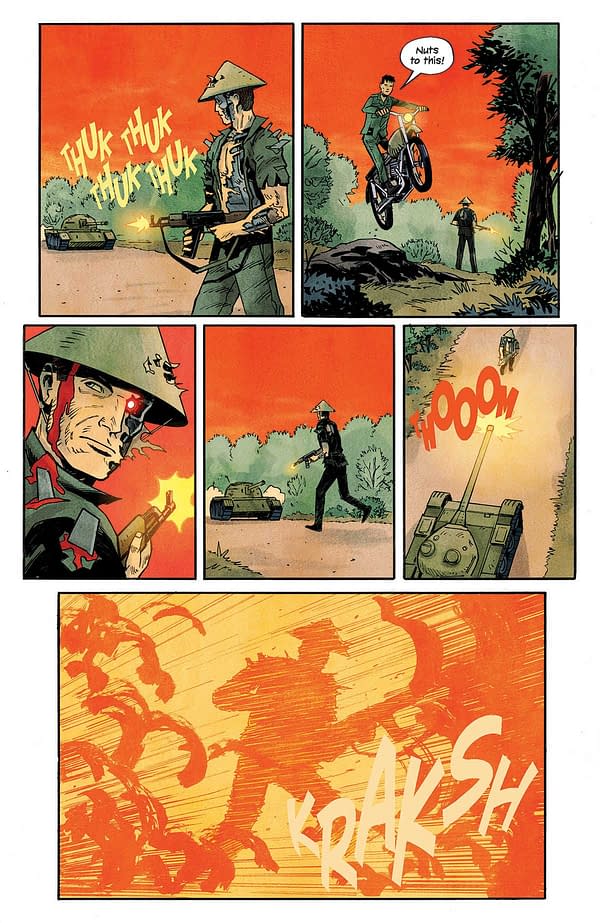 Interior preview page from Terminator #3