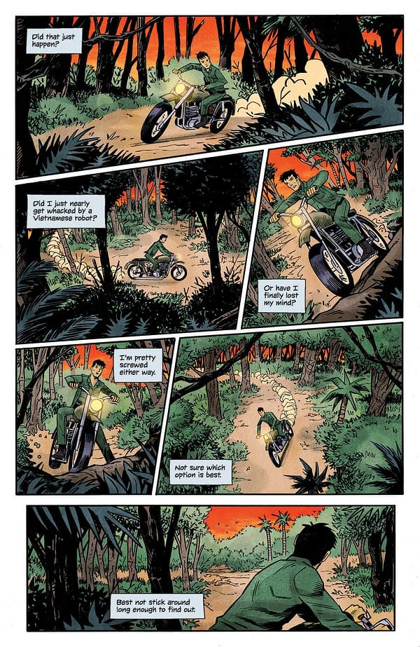 Interior preview page from Terminator #3