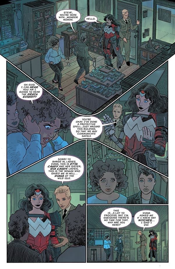 Interior preview page from Absolute Wonder Woman #4