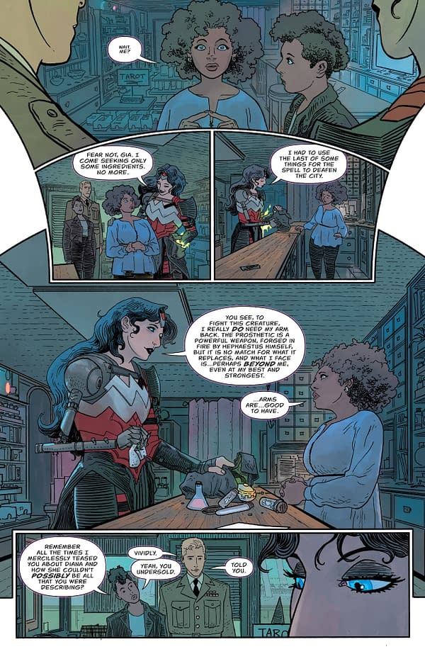 Interior preview page from Absolute Wonder Woman #4