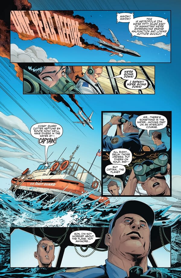 Interior preview page from Aquaman #1