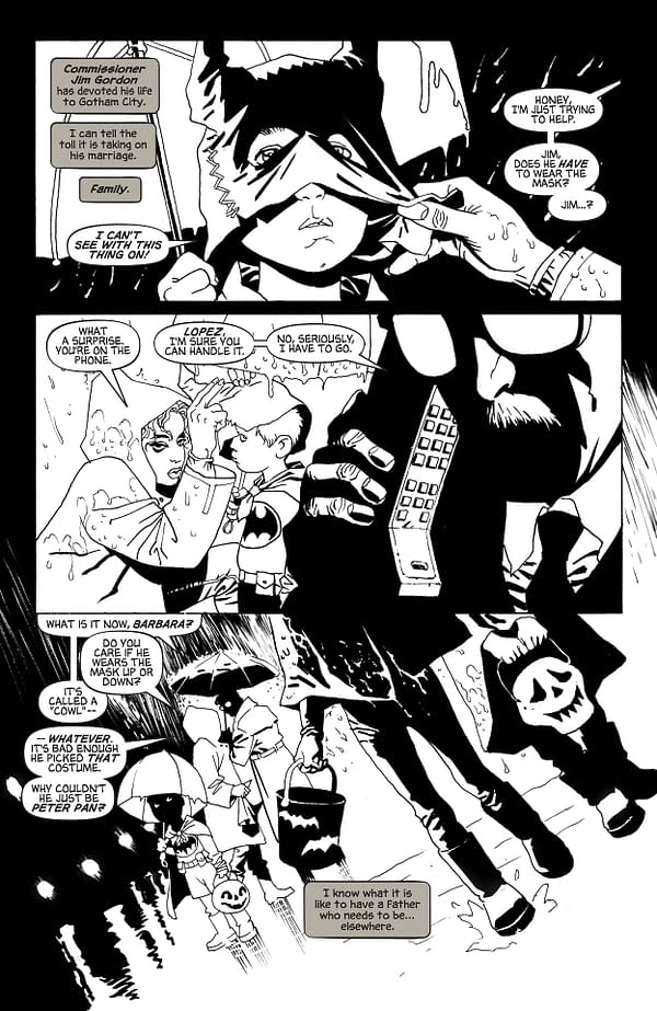 Interior preview page from Batman: Last Halloween - Noir Edition #1