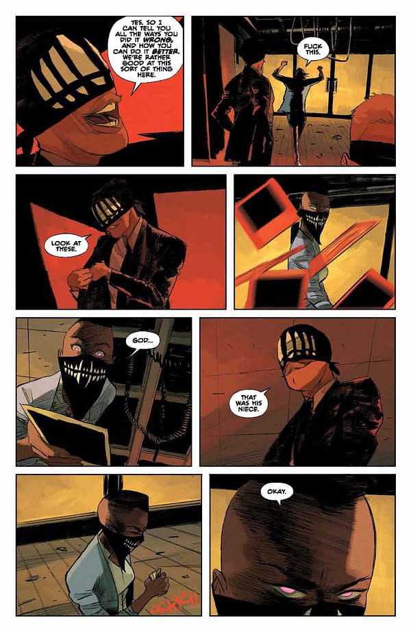 Interior preview page from Book of Cutter #1