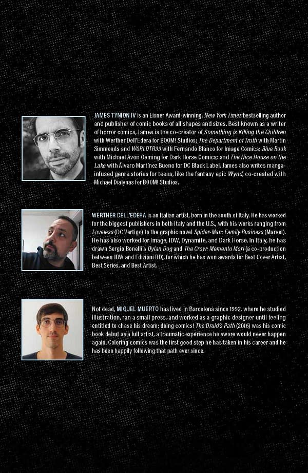 Interior preview page from Book of Cutter #1