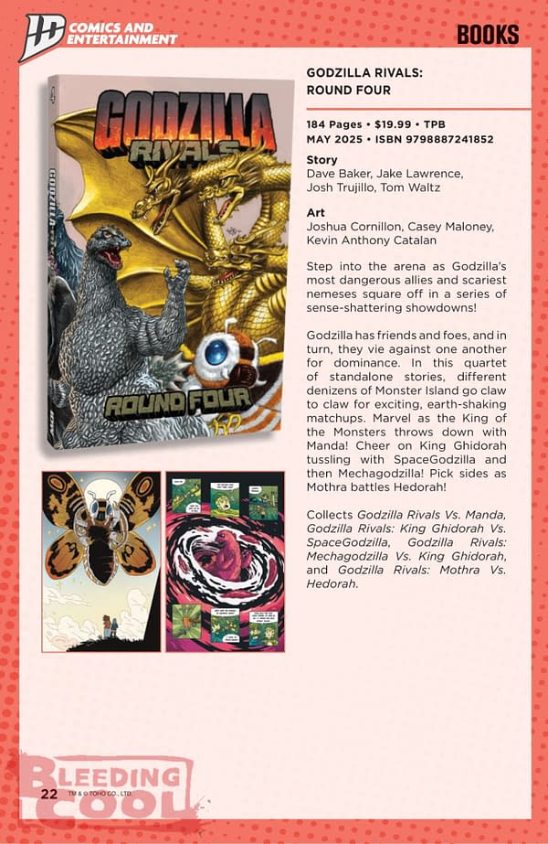 IDW April 2025 Solicits & Solicitations