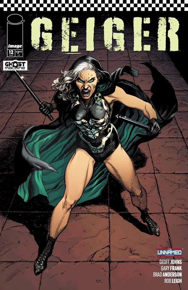 The Glowing Woman From Geoff Joihns & Gary Frank's Geiger