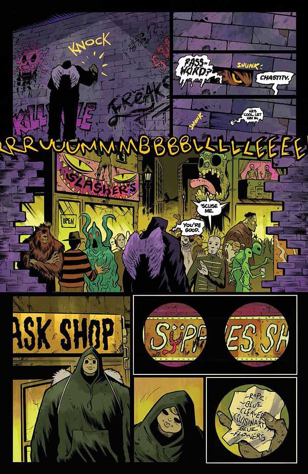 Interior preview page from Hello Darkness #7
