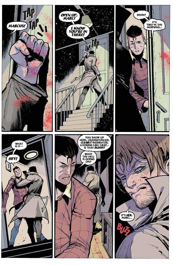 Interior preview page from Hello Darkness #7