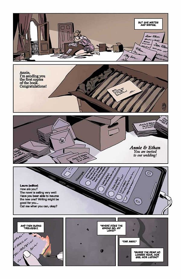Interior preview page from Hello Darkness #7