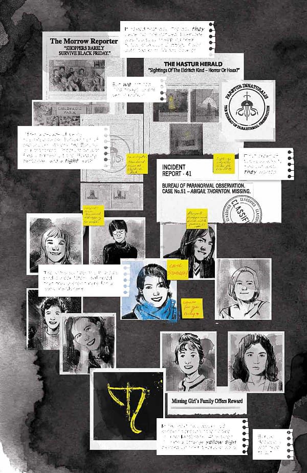 Interior preview page from Hello Darkness #7