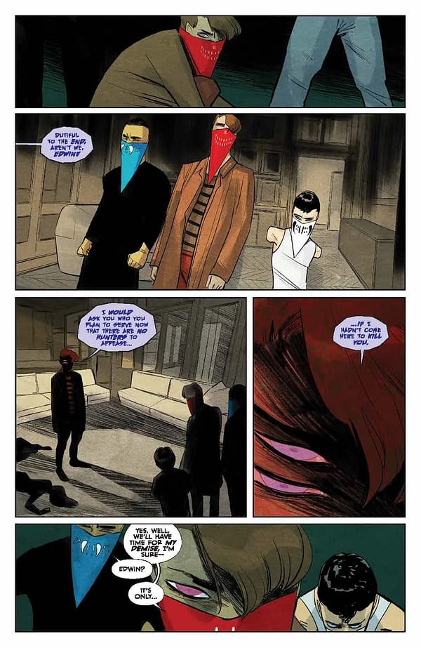 Interior preview page from House of Slaughter #29