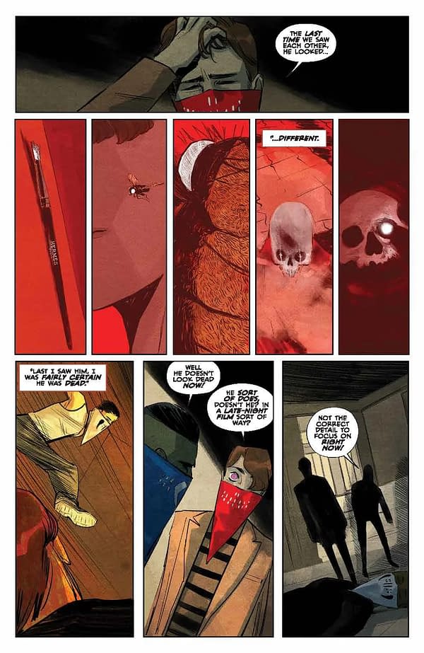 Interior preview page from House of Slaughter #29