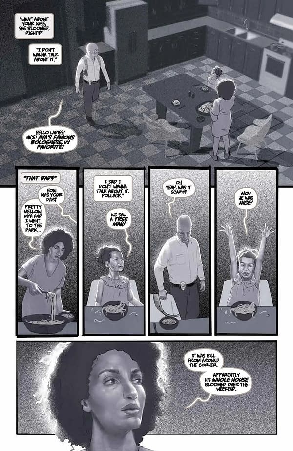 Interior preview page from In Bloom #2