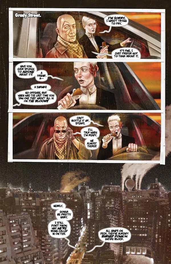 Interior preview page from In Bloom #2