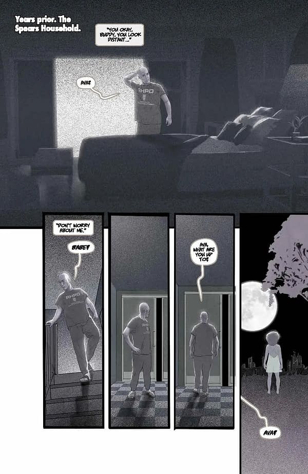 Interior preview page from In Bloom #2
