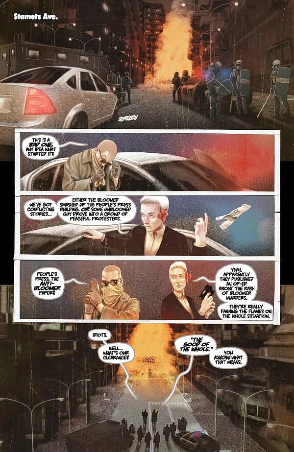 Interior preview page from In Bloom #2