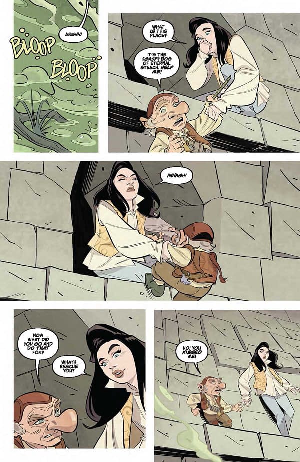 Interior preview page from Jim Henson's Labyrinth #5
